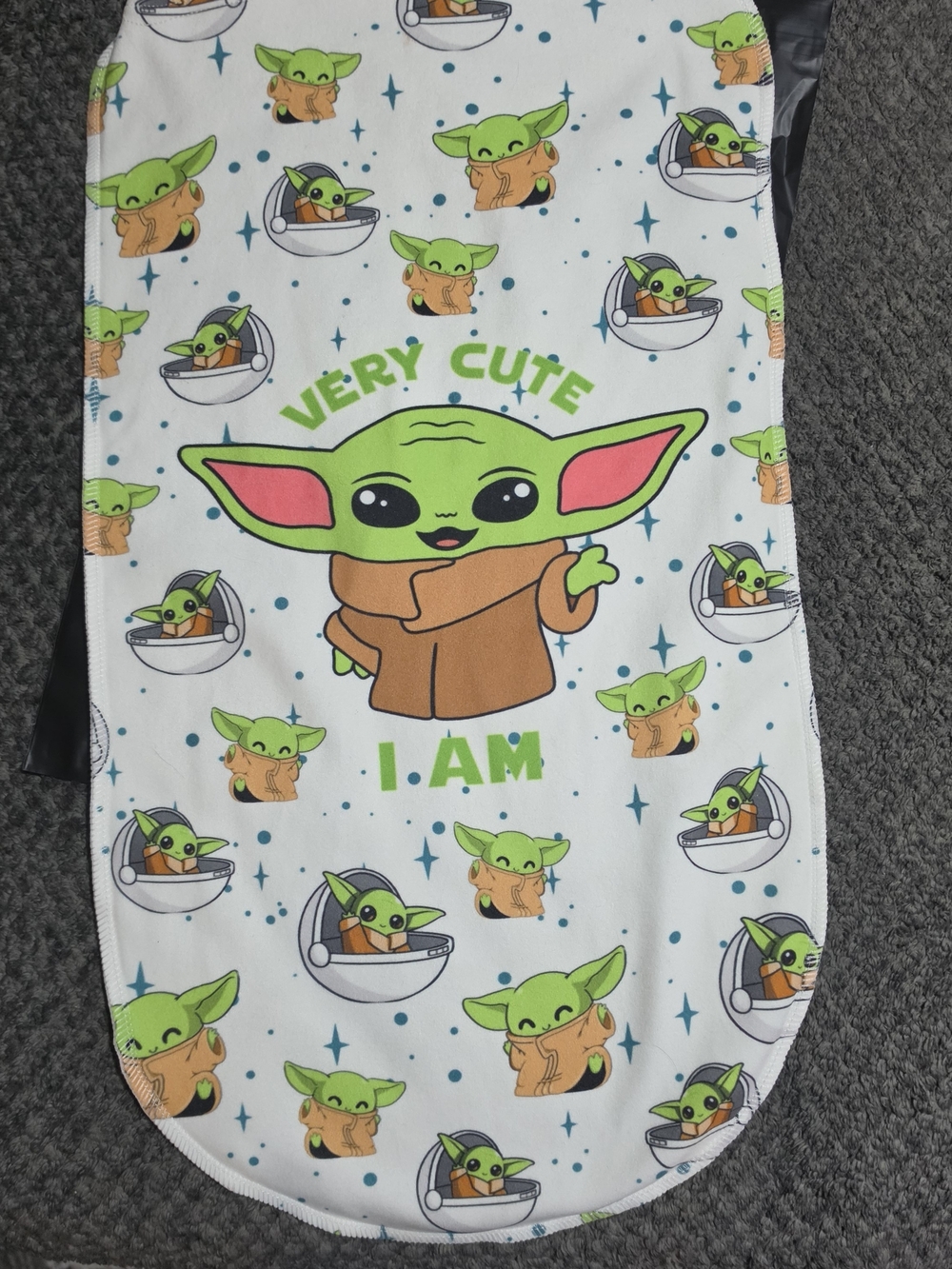 Star Wars Grogu Baby Yoda Infant Cocoon Swaddle Sack Blanket No